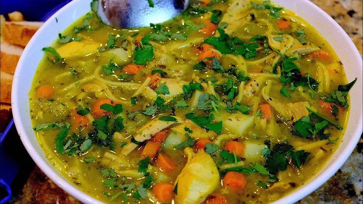 Chicken Noodle Soup (Delicious Family Recipe) - Co...