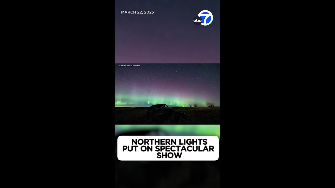 Stunning Aurora puts on spectacular show