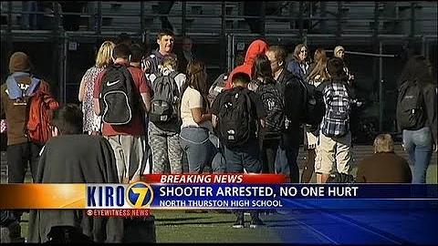 VIDEO: Report on shot fired at North Thurston High School