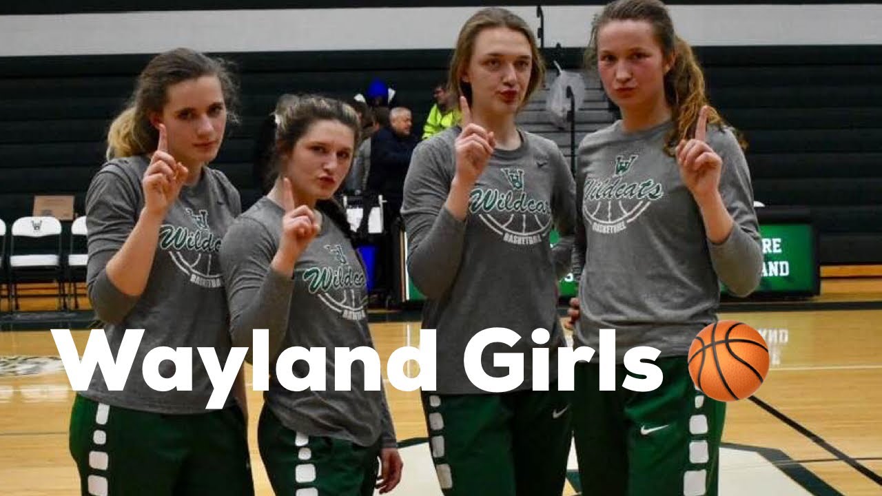 Wayland GIRLS varsity BASKETBALL 2019 ) YouTube