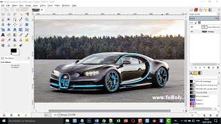 شرح طريقة تعديل الصور على برنامج GIMP screenshot 2