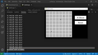 CS50 AI - Minesweeper AI Bot - Project 1b