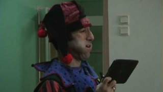 Alex the Jester performs  for Russian Orphans