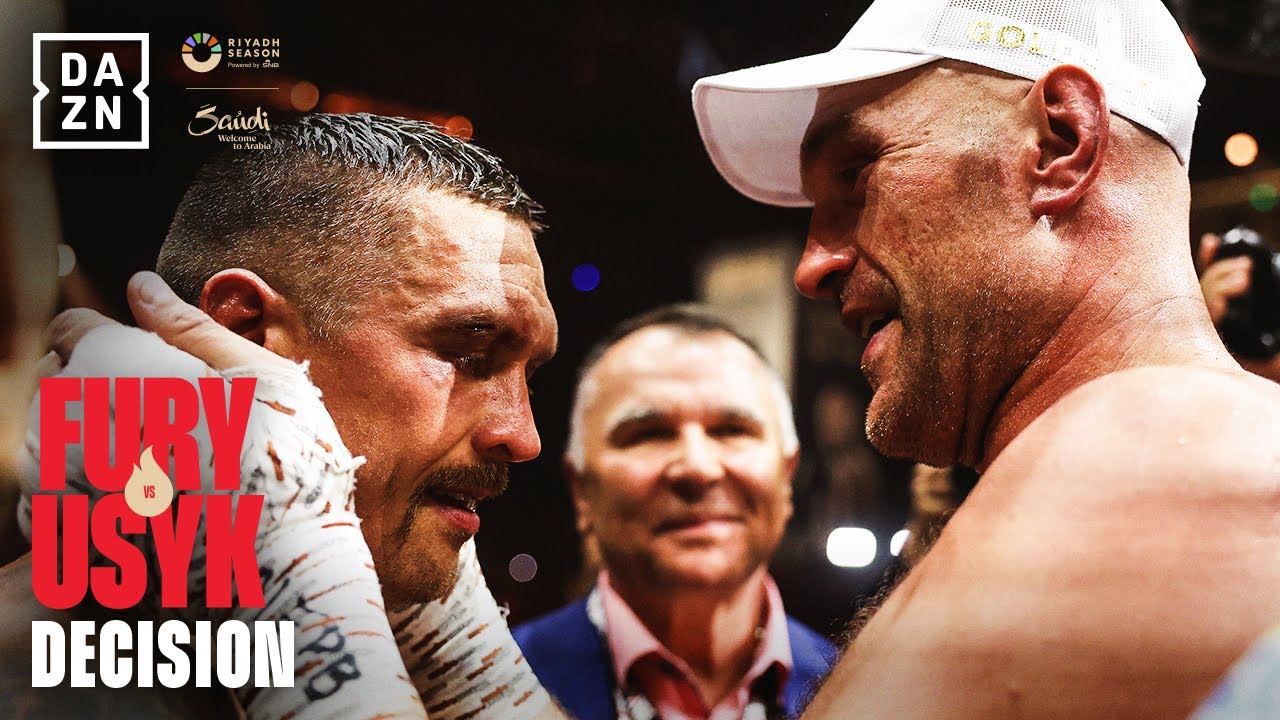 🇺🇦 Wladimir Klitschko reacts after Oleksandr Usyk defeats Tyson Fury to become Undisputed Champion