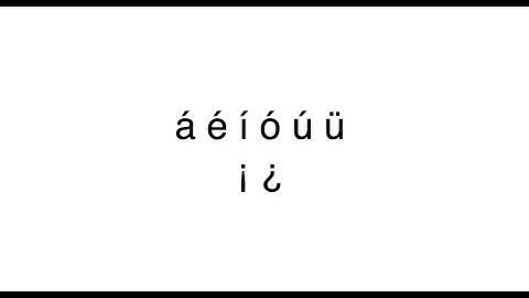 How to type Spanish accents on a Mac (¿ ¡ á é í ó ú ü)