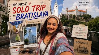I Finally Did It! ✈️ My First Solo Trip to Slovakia