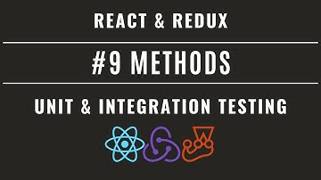 React Redux Unit & Integration Testing with Jest and Enzyme #9 – Methods