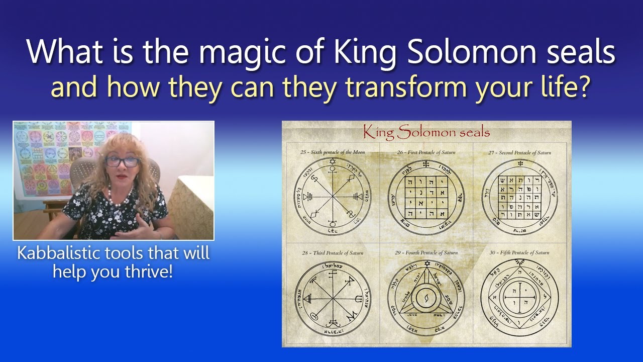 ⁣What is the REAL magic of King Solomon seals? Ancient Technology That Recodes Your Reality!
