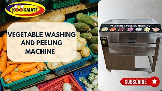 Commercial Vegetable Washing and Peeling Machine | Commercial Bowl Chopper Machine | Buffalo Chopper