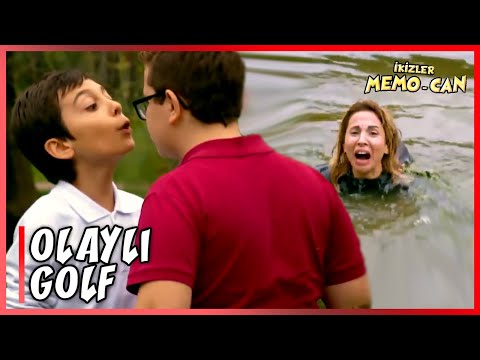 Memo Babası İçin Golf Sahasında Kavga Çıkarıyor! - İkizler Memo-Can 2.Bölüm