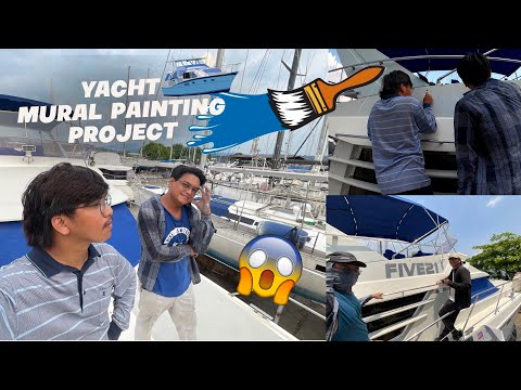 YACHT Mural painting project in Zubic, Zambales by TAOBA