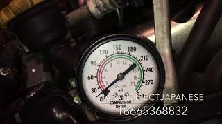 JDM SUBARU WRX EJ255 Compression Test 2.5L Turbo