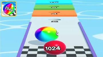 Ball Run 2048 ! All Levels Gameplay (109-115) android, ios