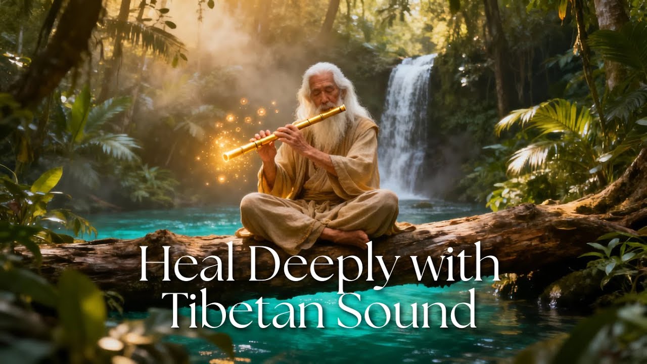 432Hz Tibetan Flute Music | Spiritual Healing, Stress Relief & Relaxation