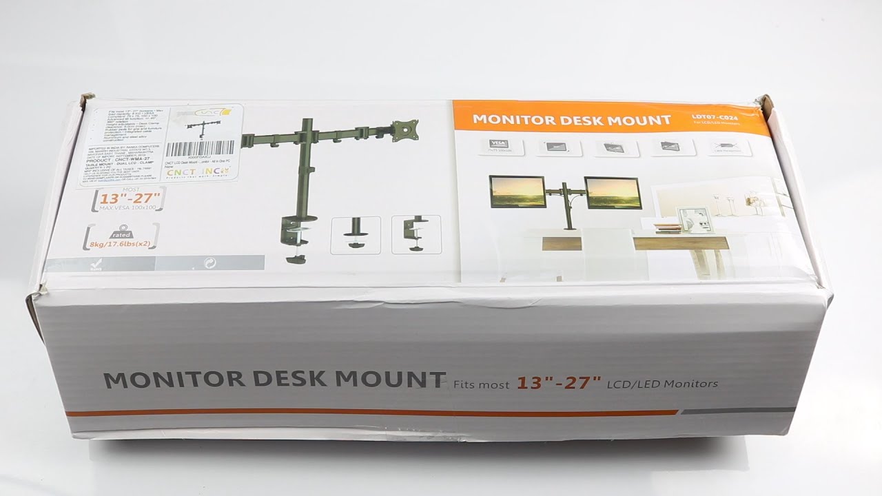 Best Budget Dual Monitor Desk Mount (CNCT Dual monitor Desk Mount