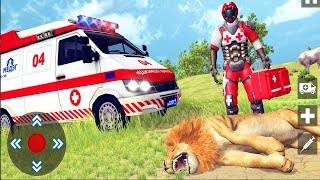 Animals Rescue Game Doctor Robot 3D - Android Gameplay HD #1 screenshot 2