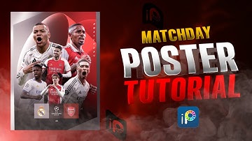 Created A Matchday Poster in Ibis Paint | Ibis Paint | Android - Ios | #posterdesign #ibispaintx