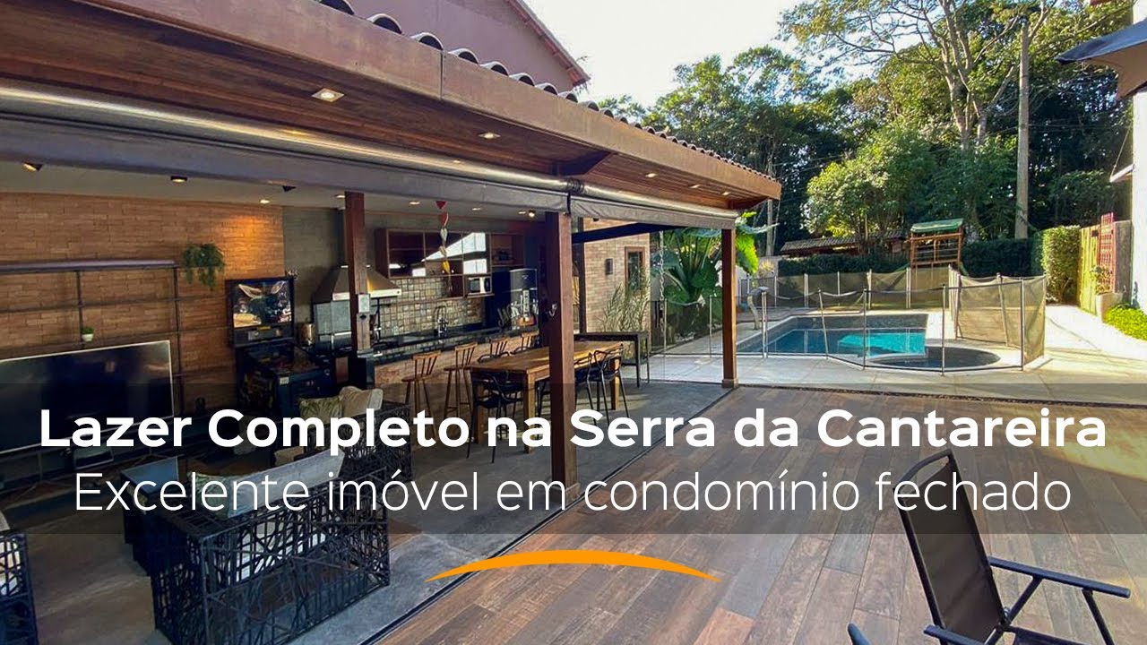Casa Moderna em Condomínio Fechado na Serra da Cantareira