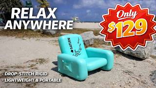 Best Inflatable Chair for Beach, Boat, Camping – Portable Drop
