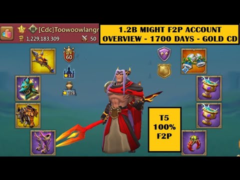 Compte Lords Mobile 1b25 T5 - IGG, Stratégie/Guerre, Multiplateforme