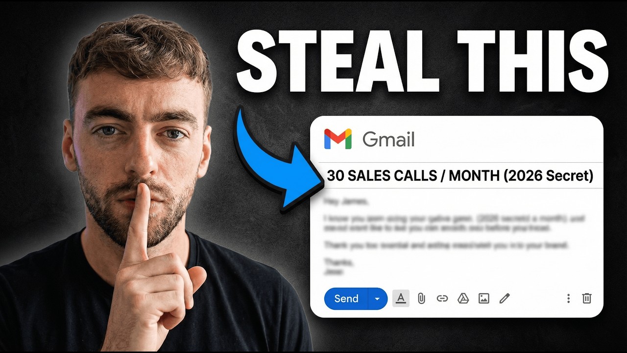How to Book 30 Sales Calls Every Month with Cold Email in 2026 - YouTube