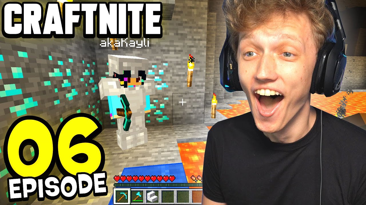 Craftnite: Episode 6 - MY GIRLFRIEND FOUND HER FIRST DIAMOND! (emotional)