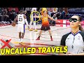 NBA "Uncalled Travels" MOMENTS