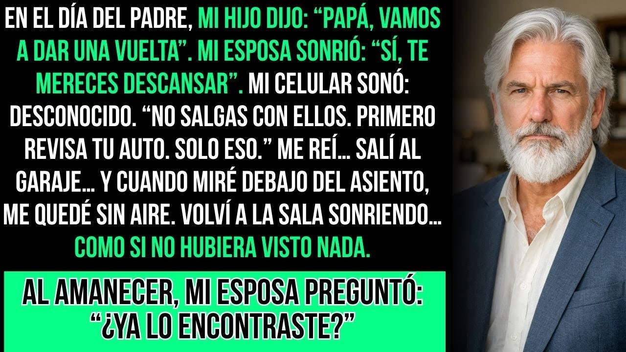 En El Día Del Padre, Una Llamada： “No salgas con ellos… revisa tu auto Primero   ”