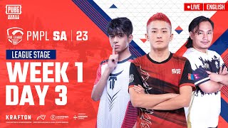 [EN] 2023 PMPL SA Fall | League Stage Week 1 Day 3 | Aim For Victory