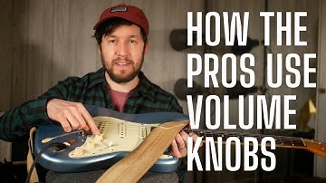 How the PROS use VOLUME KNOBS - Tone Secrets from Michael Landau