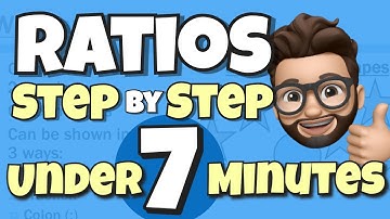 Ratios MASTERED in UNDER 7 MINUTES! Mr. Ace Math