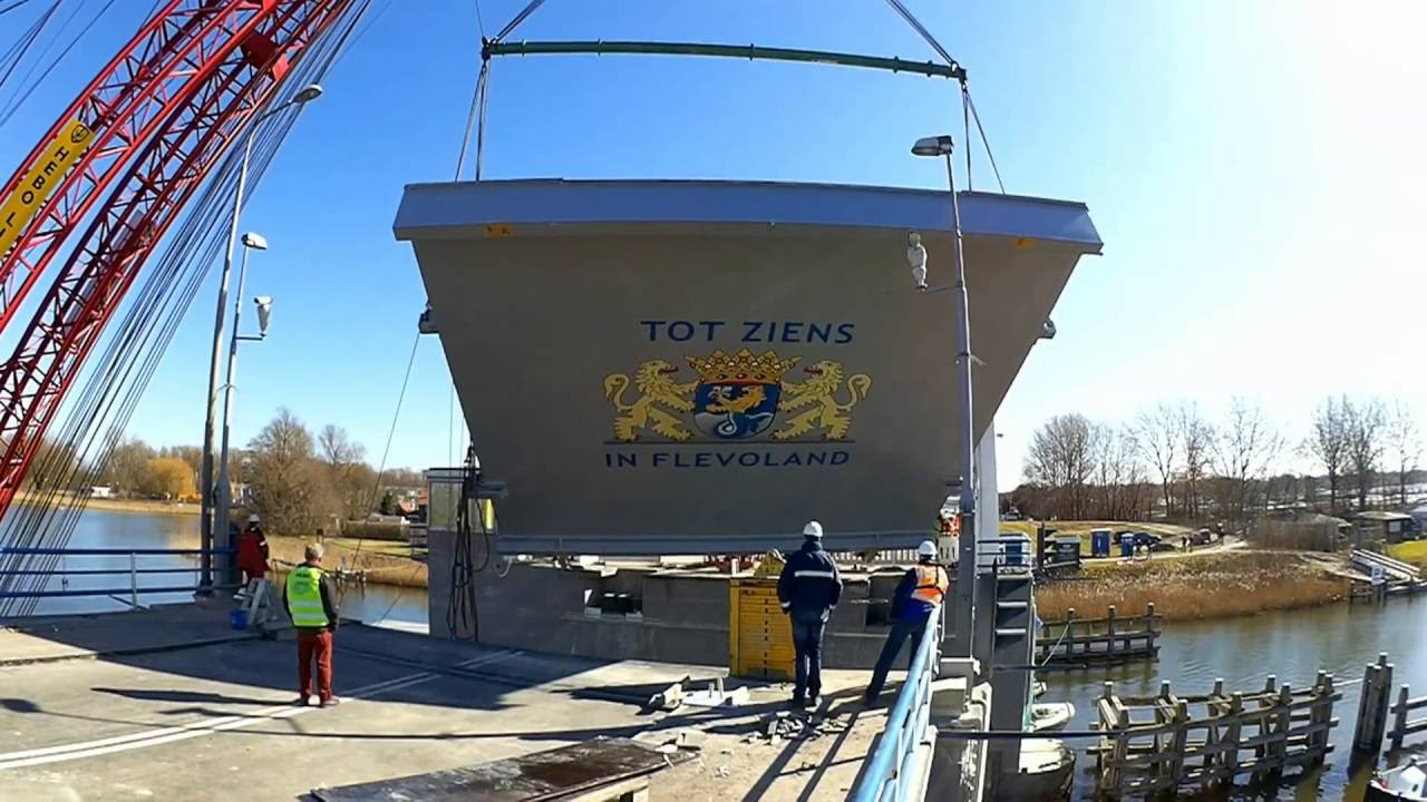 Provincie Flevoland - Timelapse Elburgerbrug