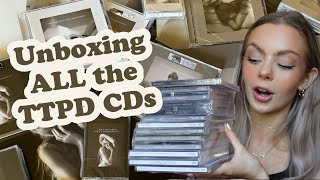 Unboxing ALL Tortured Poets Department CDS (Collectors and Target Exclusive) | Taylor Swift Vinyl