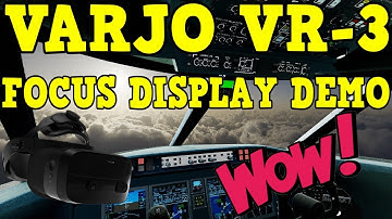 VARJO VR-3 HUMAN EYE LENS FOOTAGE!