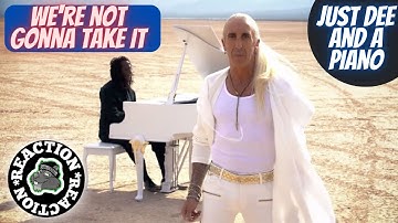 Father of 5 Reacts to Dee Snider - Acoustic Piano Version - We
