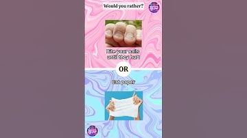 Would You Rather: #1 Challenge! 🤔Which would you choose? #WouldYouRather #Challenge