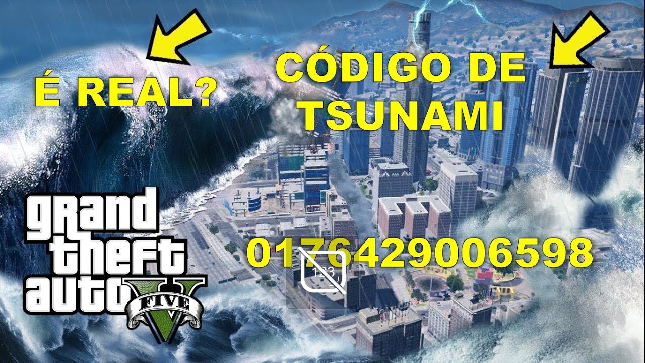 GTA 5 ONLINE, CÓDIGO DO TSUNAMI, ENCHENTE EM LOS SANTOS, É REAL MESMO?