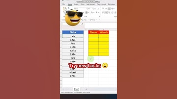 Try New hacks💡💥 in Excel.#shorts #shortsfeed #youtubeshorts #interview #explore #viral #ytshorts #pc