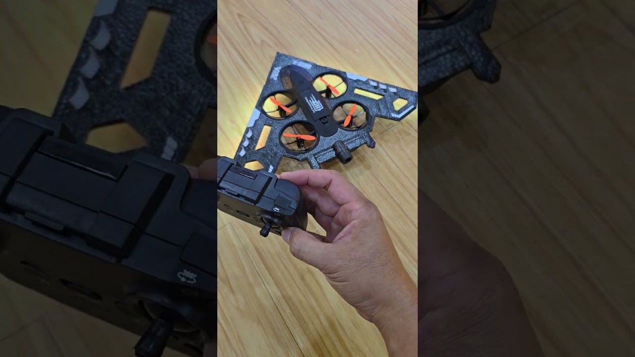 របៀបបង្ហោះដ្រូន V22 3in1។