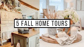 5 Fall Thrifty Farmhouse Home Tours 🌿