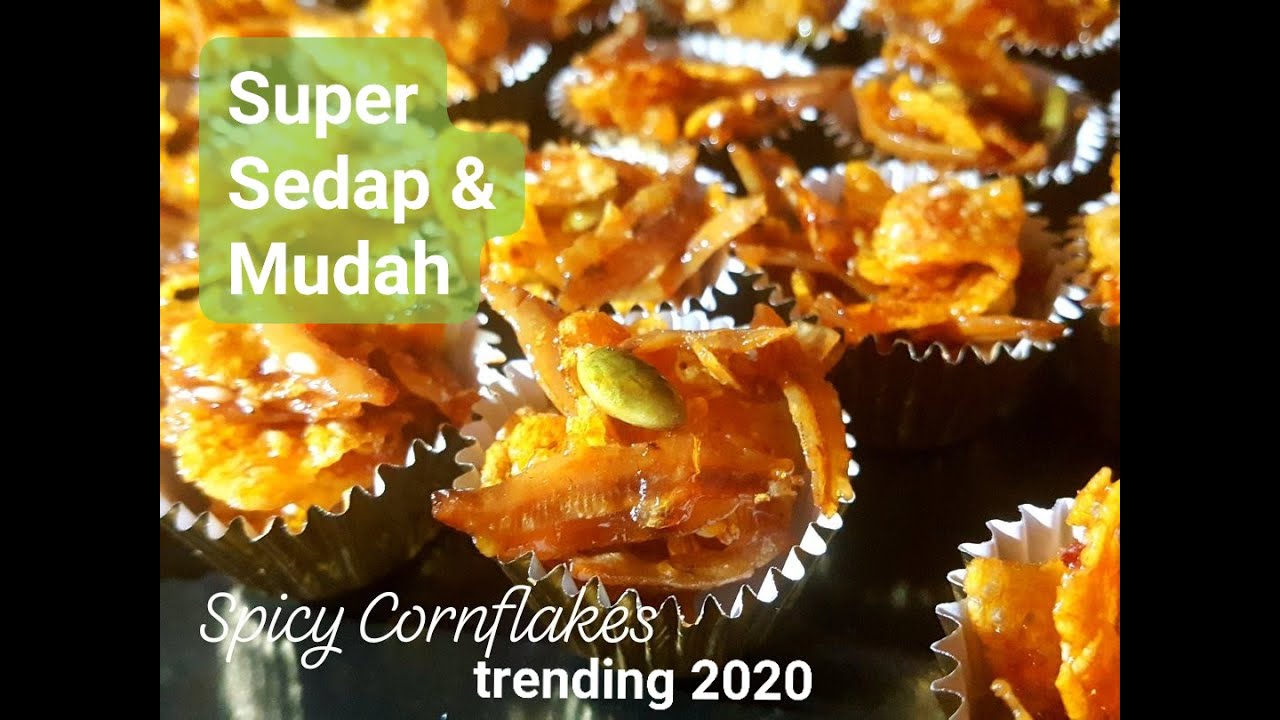 RESEPI BISKUT RAYA SIMPLE  TRENDING 2020  sedap giler  YouTube