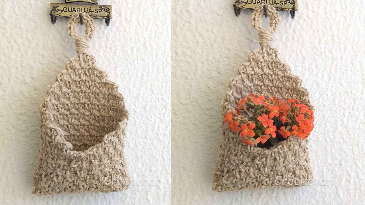 Ninho Envelope crochê - Professora Maria Rita