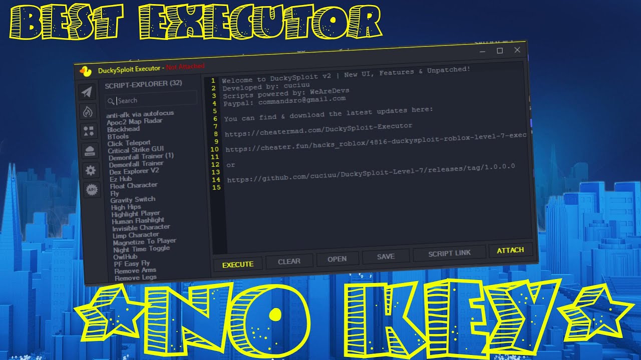 GitHub - domilx/domiExec: A script executor for ROBLOX