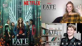 Fate The Winx Saga stars Danny Griffin & Abigail Cowen talk about Netflix's smash hit YA Fantasy