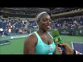 Indian Wells 2014 Monday Interview Stephens