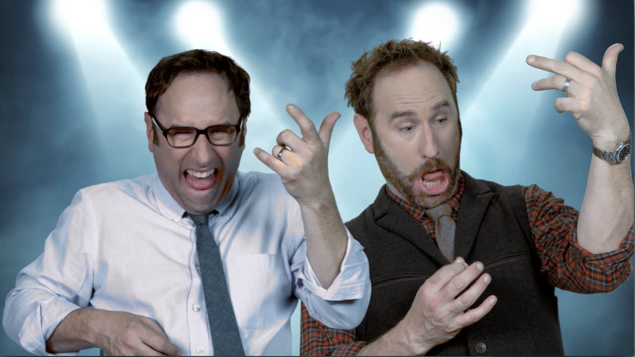 How To Play Air Guitar Ydiw With The Sklar Brothers Youtube