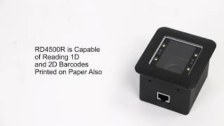 Rakinda RD4500R 1D 2D Barcode Reader Scanner Module for Turnstile or Kiosk Profile