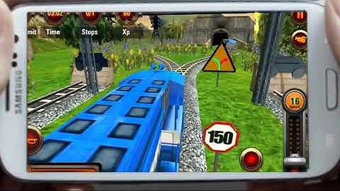 Train Racing 3d Game video - part 1#