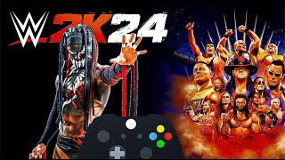 wwe 2k24 live gameplay  #game #gameplay #wwe #vsgaming #live