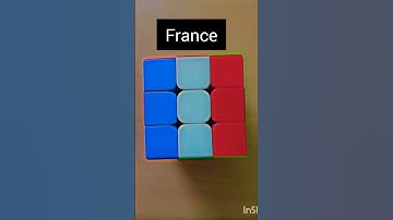 countries flag on rubiks cube part 1
